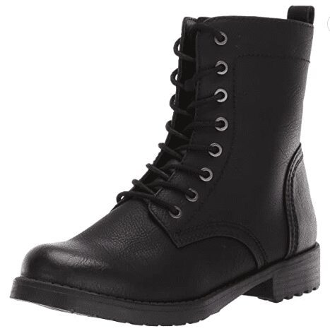 Amazon Essentials Women's Lace-Up Combat Boot