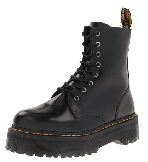 Dr Martens Jadon 8 Eye Leather Platform Boot for Men and Women