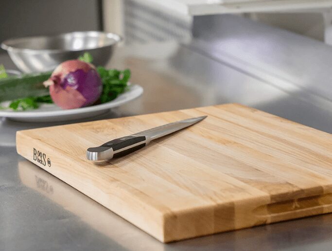 John Boos Block R01 Maple Wood Edge Grain Reversible Cutting Board