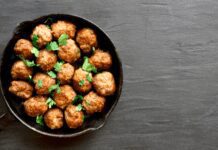 Baked Chicken Meatballs Recipe Baked Chicken Meatballs