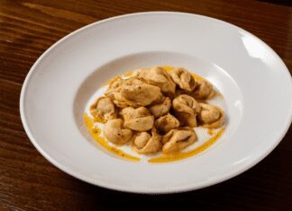 Feta Pasta With Caramelized Onions And Yogurt: Turkish Manti Variation Turkish Manti Vegetarian Style