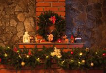 Fireplace Makeover: 10 Simple Decorating Ideas For The Holiday Season Fireplace Makeover