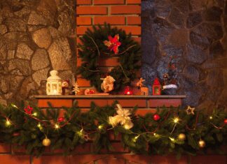 Fireplace Makeover: 10 Simple Decorating Ideas For The Holiday Season Fireplace Makeover