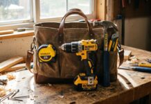 The Basic Toolkit Every Homeowner Needs (2026 Guide) An open tool bag filled with essential hand tools for basic home repairs.
