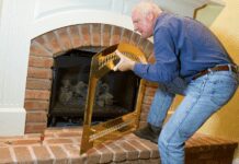 4 Easy Steps To Quick Fireplace Makeover quick fireplace makeover
