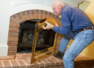 4 Easy Steps To Quick Fireplace Makeover quick fireplace makeover