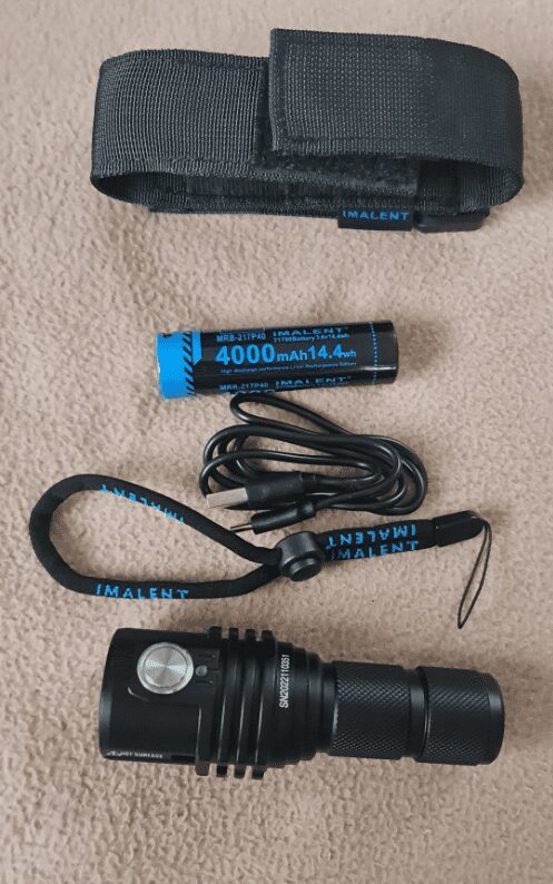 Imalent MS03 EDC Flashlight Content