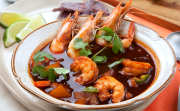 Caldo de Camarón Recipe: Mexican Shrimp Soup with Chile Broth Caldo de Camarón