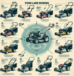 Push Lawn Mowers