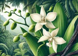 Vanilla Bean Orchids: Origins and Growth Vanilla Bean Orchids