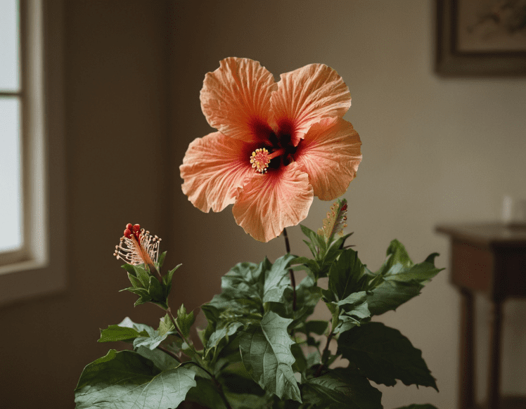 Hibiscus plant Indoors