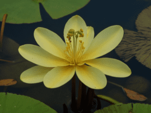 Yellow floating heart Nymphoides peltata