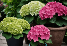 Growing Hydrangea In Pots During The Winter Growing Hydrangea In Pots During The Winter