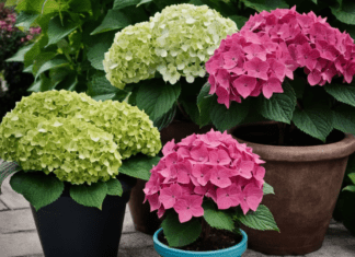 Growing Hydrangea In Pots During The Winter Growing Hydrangea In Pots During The Winter