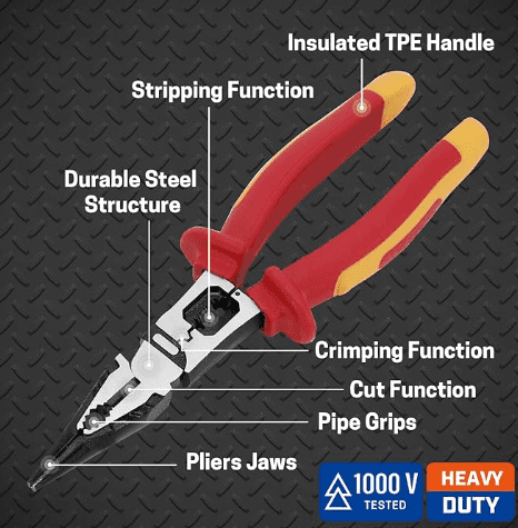 VDE Insulated Pliers