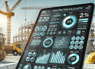 Construction Calculator For Material, Cost, And Timeline Estimation construction calculator