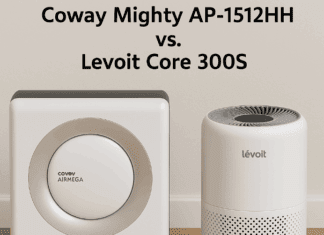 Coway Mighty AP-1512HH vs. Levoit Core 300S Coway Mighty AP-1512HH vs. Levoit Core 300S