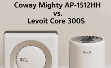 Coway Mighty AP-1512HH vs. Levoit Core 300S Coway Mighty AP-1512HH vs. Levoit Core 300S