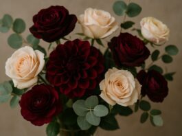 Burgundy Flowers: Bold, Romantic Blooms for Gardens, Bouquets & Weddings Burgundy Flowers