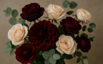 Burgundy Flowers: Bold, Romantic Blooms for Gardens, Bouquets & Weddings Burgundy Flowers