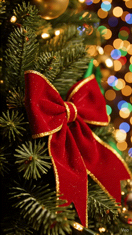 Classic Red and Green Christmas Bows Classic Red and Green Christmas Bows