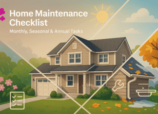 Home Maintenance Checklist (Monthly + Seasonal Guide) Home Maintenance Checklist