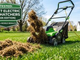 Best Electric Dethatcher 2026: I Tested 7 Models on Real Lawns—Here Are the Winners Tested the 7 best electric dethatchers of 2026 on a real lawn to find our top picks for removing thatch.