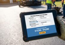 Asphalt Driveway Cost Calculator: Estimate Your Paving Price Asphalt driveway cost calculator estimating paving price by square footage
