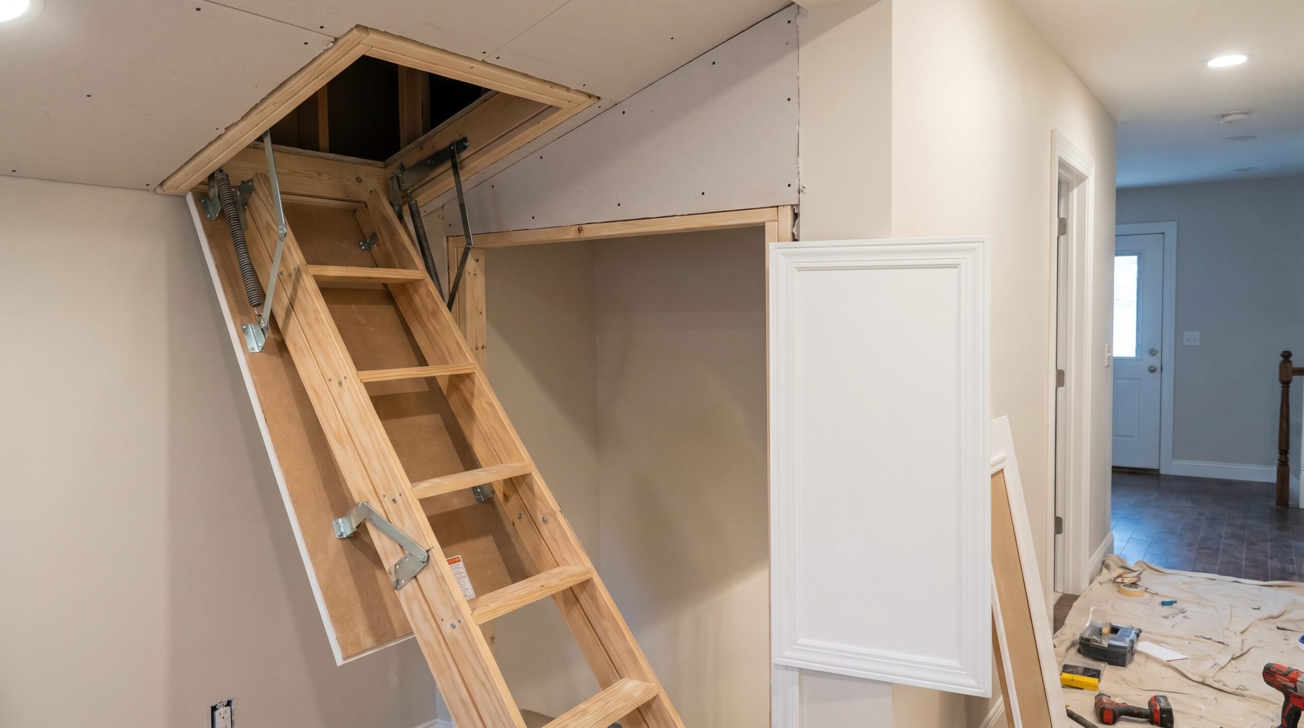 Attic Door Installation: Cost, Steps & When to Hire a Pro