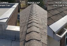 Roofing Cop: What People Really Mean and Why the Term Is Confusing Roof coping and ridge cap details on a residential roof showing common meanings of roofing cop