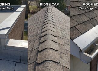 Roofing Cop: What People Really Mean and Why the Term Is Confusing Roof coping and ridge cap details on a residential roof showing common meanings of roofing cop