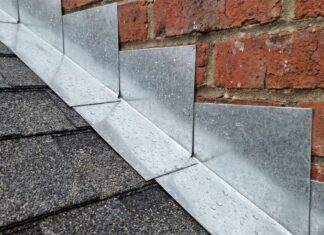 Step Flashing Roof Guide: Where It Goes, Why It Matters & Common Mistakes Step flashing installed where asphalt shingles meet a vertical sidewall on a roof