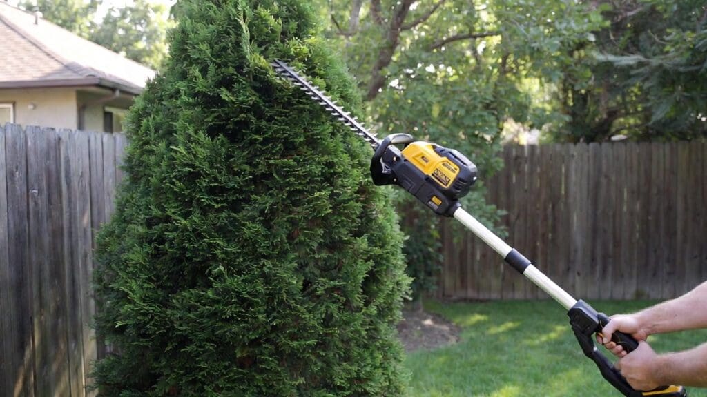 Hedge Cutter Level DEWALT Pole Hedge Trimmer Review: Is DCPH820 Worth It?