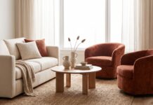 Swivel Accent Chairs: 9 Best Picks for Living Rooms, Sets & Small Spaces Swivel accent chairs in a stylish living room seating area