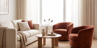 Swivel Accent Chairs: 9 Best Picks for Living Rooms, Sets & Small Spaces Swivel accent chairs in a stylish living room seating area