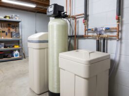 Water Softener Repair: Costs, Common Problems & When to Call a Pro Water softener repair showing a home water softener system with brine tank and plumbing connections