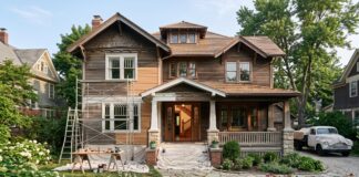 Home Restoration: Costs, Services & How to Choose a Contractor (2026) Historic American home undergoing careful exterior and interior restoration